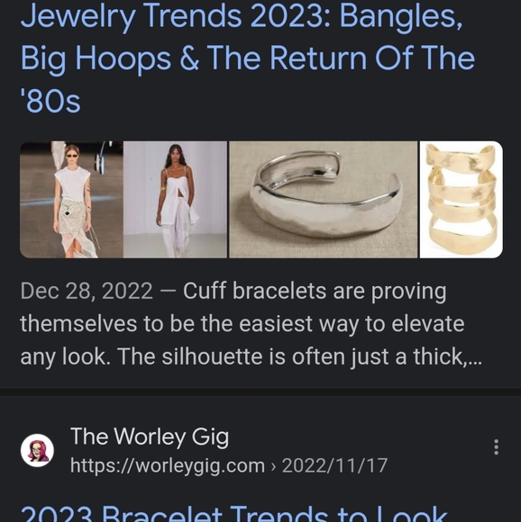 New brushed gold bangle vintage - Picture 4 of 10